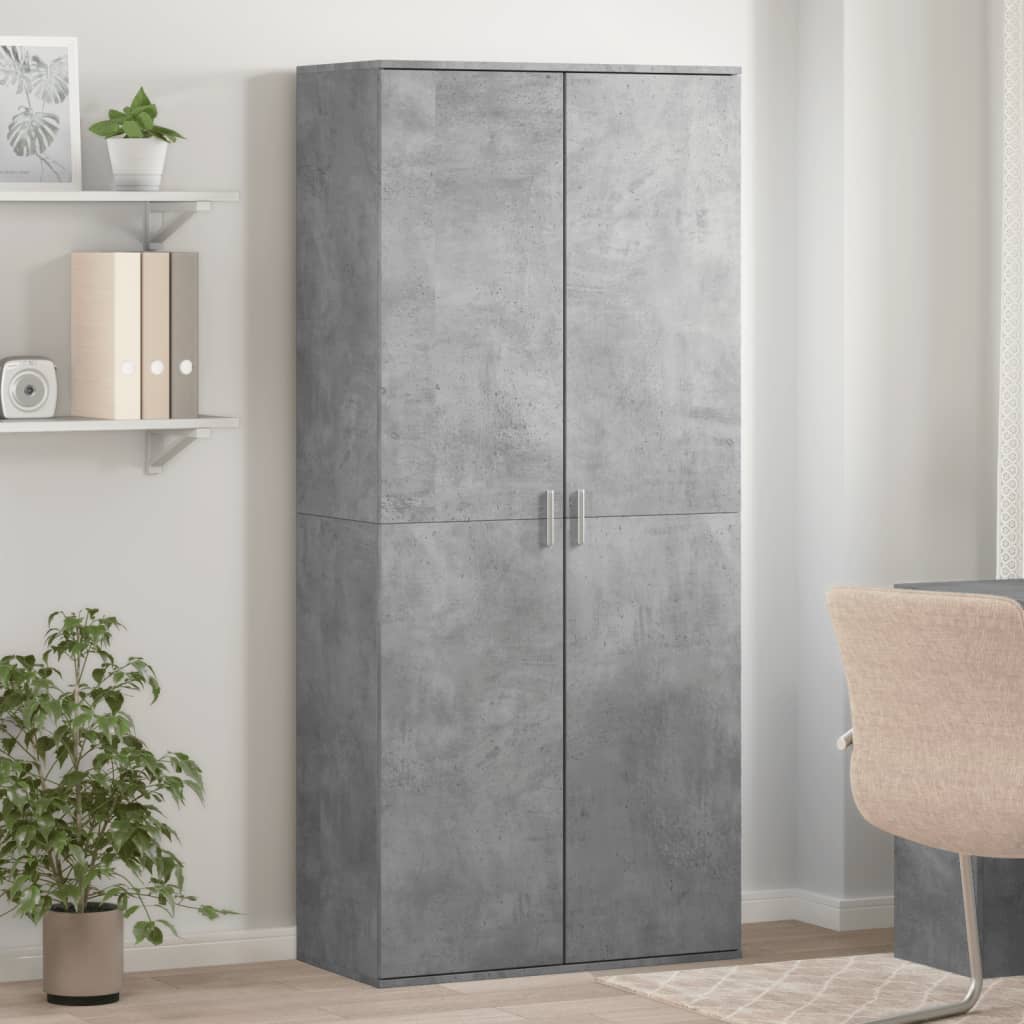 Scarpiera Bianca 80X39X178 Cm In Legno Multistrato