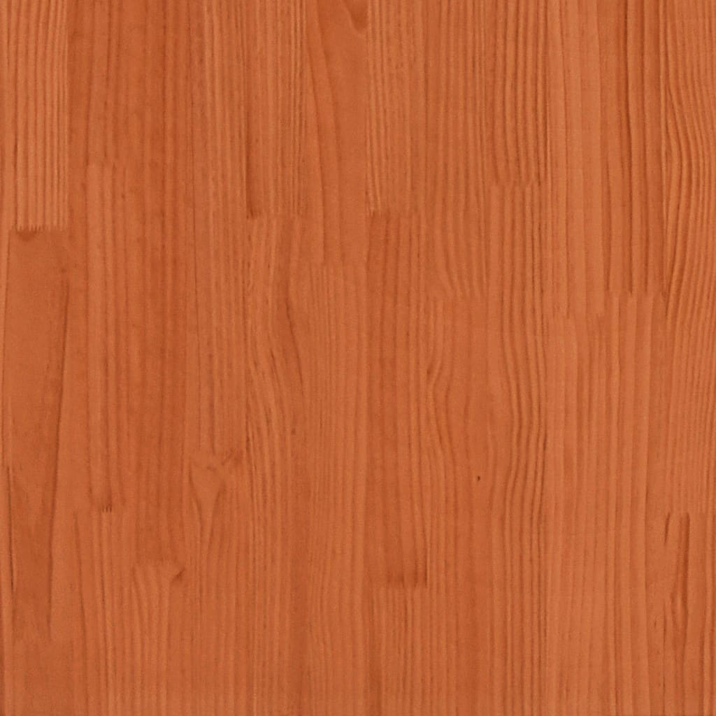 Letto A Castello Con Tetto Cera Legno Massello Pino