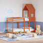 Letto A Castello Senza Materasso 90X190Cm Massello Pino
