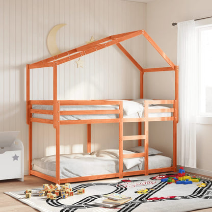 Letto A Castello Senza Materasso Legno Di Pino