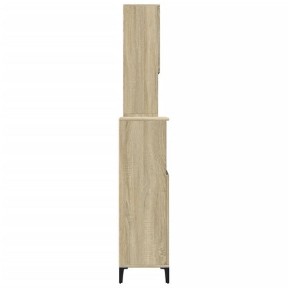 Set Mobili Da Bagno 3 Pz In Legno Multistrato