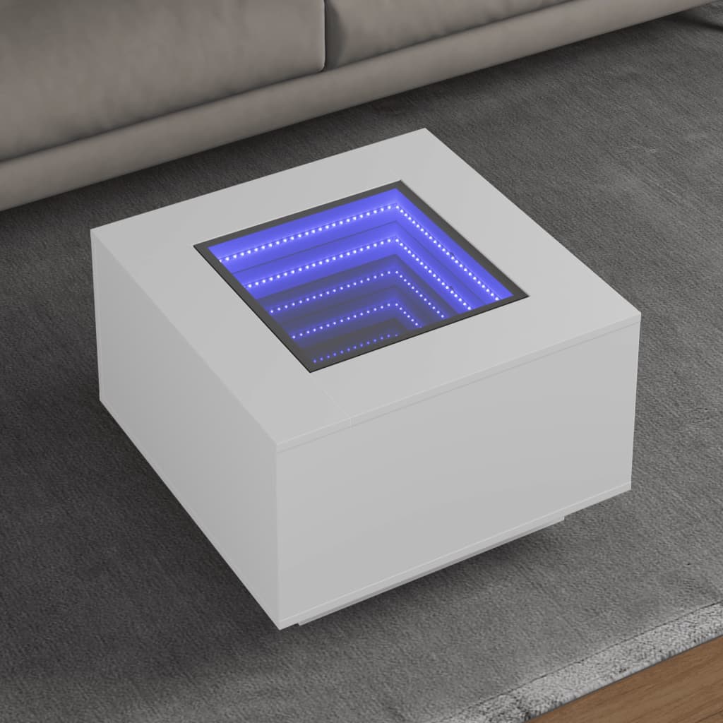 Tavolino Da Salotto Con Led Infinity