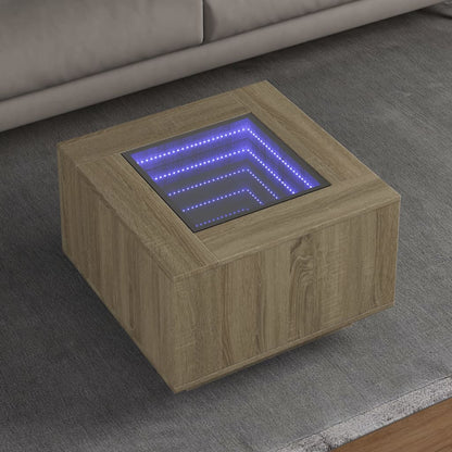 Tavolino Da Salotto Con Led Infinity