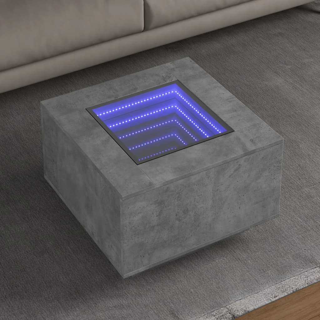 Tavolino Da Salotto Con Led Infinity