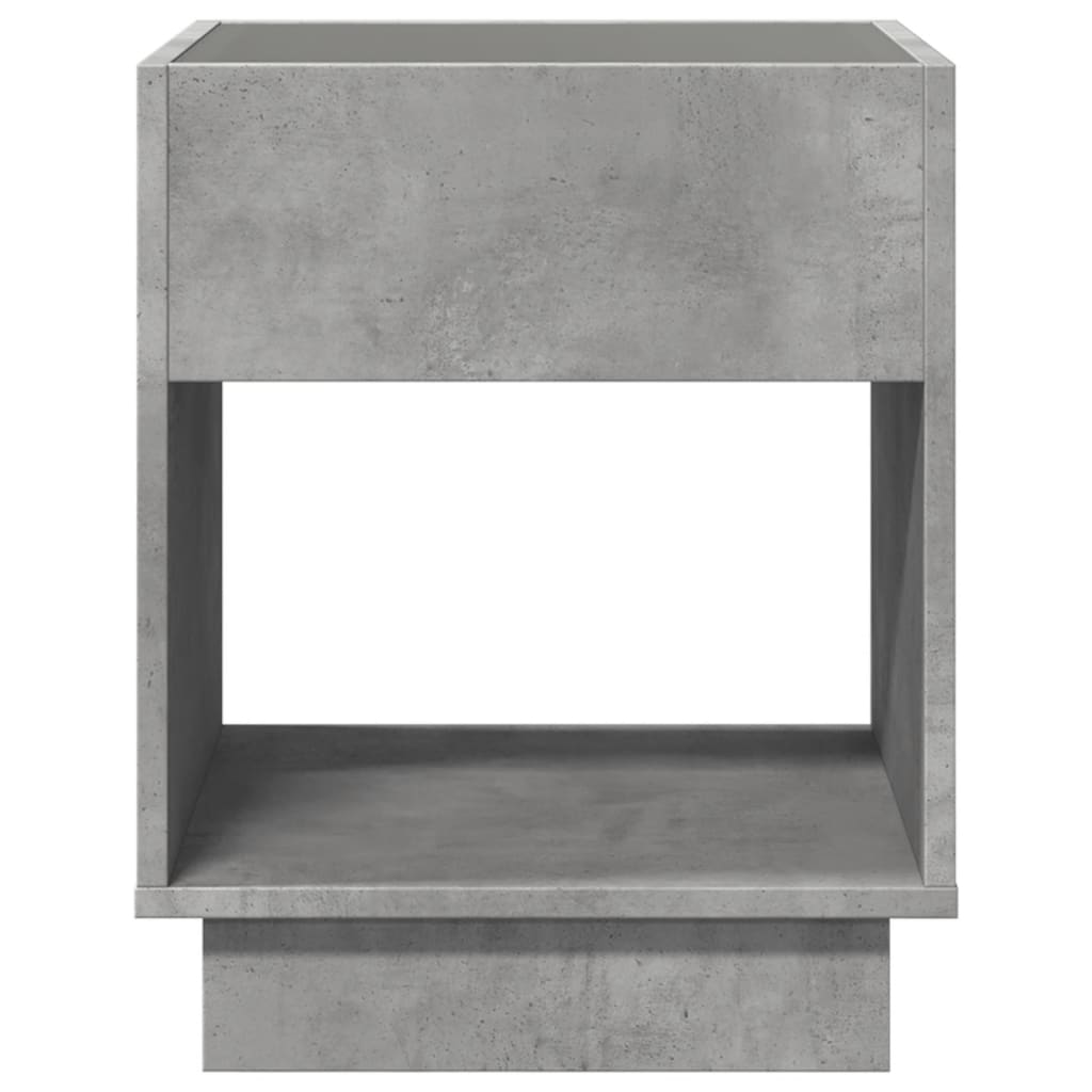 Tavolino Da Salotto Con Led Infinity 40X40X50 Cm