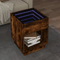 Tavolino Da Salotto Con Led Infinity 40X40X50 Cm