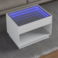 Tavolino Da Salotto Con Led Infinity 40X40X50 Cm