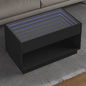 Tavolino Da Salotto Con Led Infinity 40X40X50 Cm