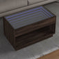 Tavolino Da Salotto Con Led Infinity 40X40X50 Cm