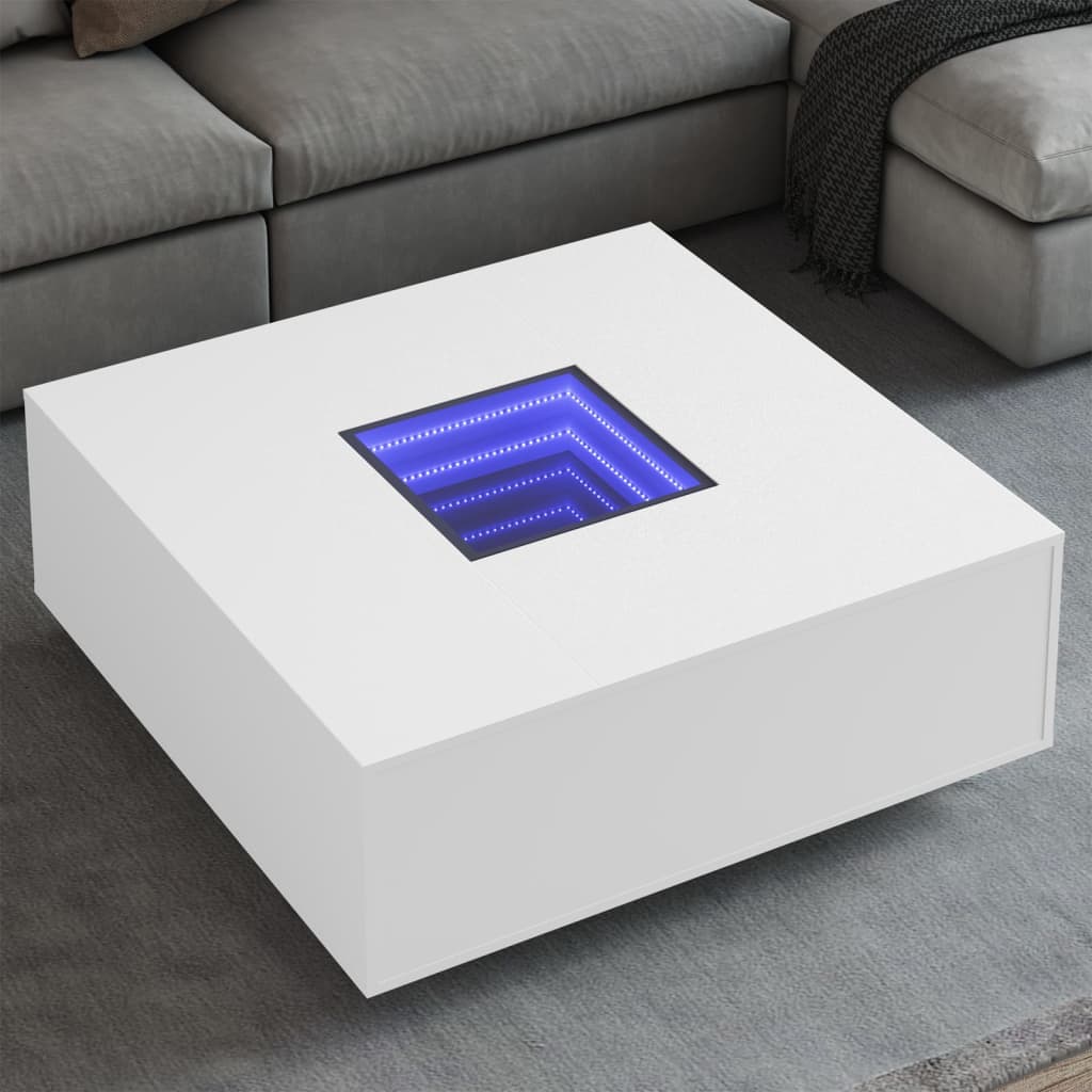 Tavolino Da Salotto Con Led Infinity