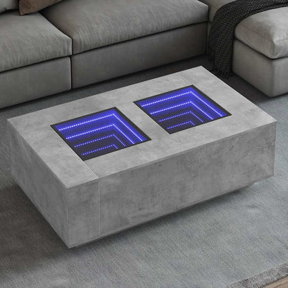 Tavolino Da Salotto Con Led Infinity