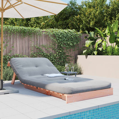 Divano Letto Futon Con Materasso 80X206X11Cm Massello Douglas