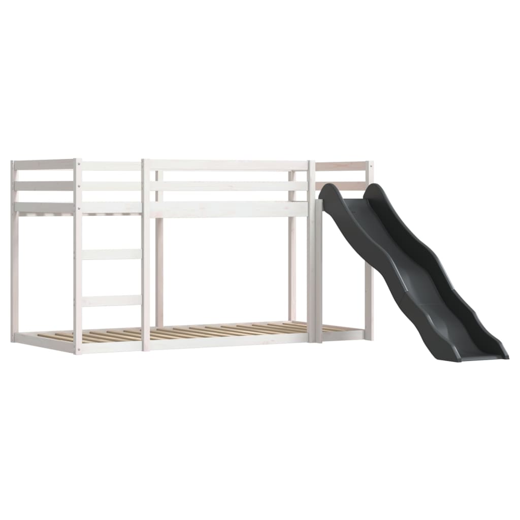 Letto A Castello Con Scivolo E Tende
