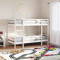 Letto A Castello Senza Materasso 90X200Cm Massello Pino