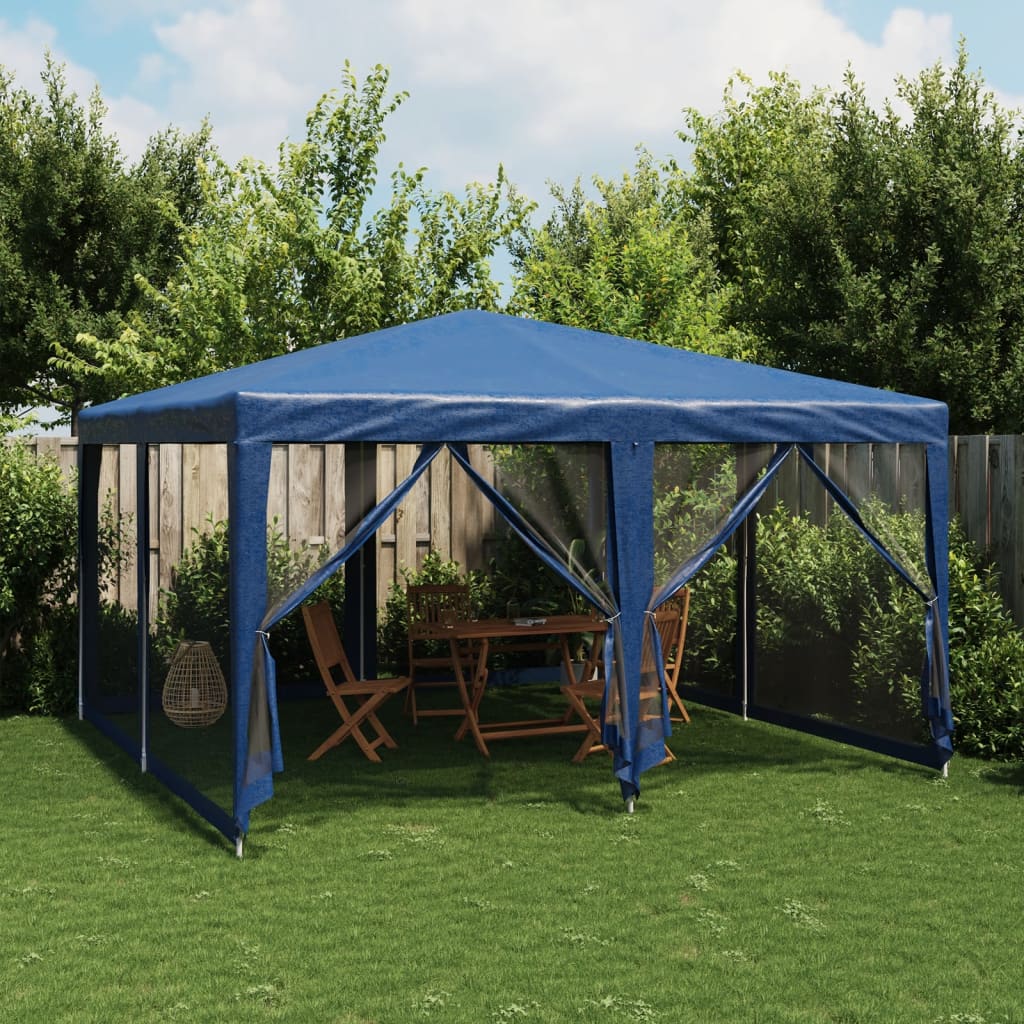 Tenda Per Feste In Rete 2,5X2,5M Hdpe Blu