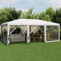Tenda Per Feste Con 8 Pareti In Rete Bianco