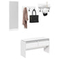 Set Mobili Da Ingresso 4 Pz In Legno Multistrato