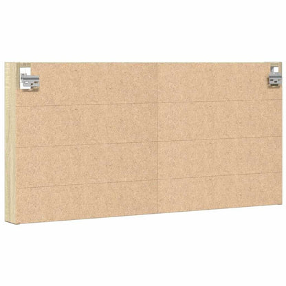 Armadietto Vetrina 100X8,5X50Cm Legno Multistrato Rovere Sonoma