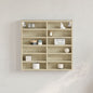Armadietto Vetrina 100X8,5X50Cm Legno Multistrato Rovere Sonoma