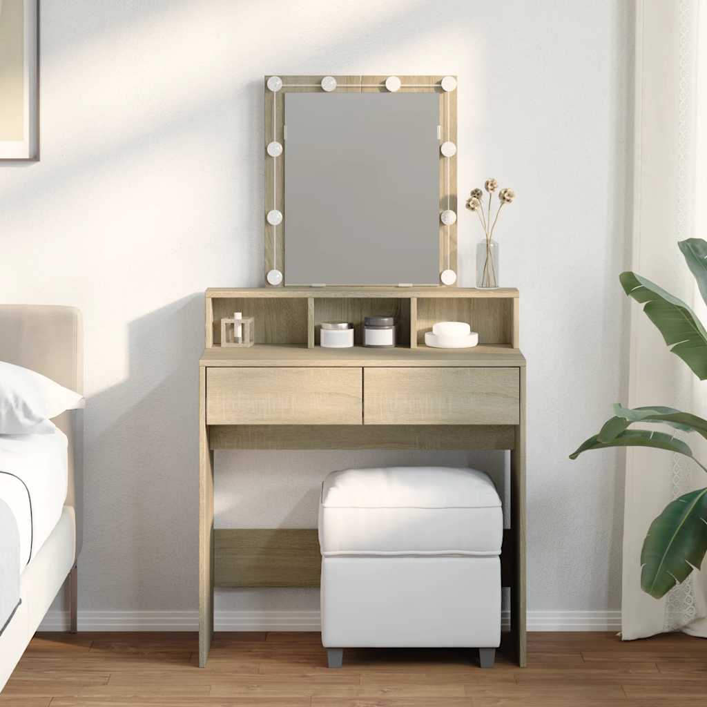 Tavolo Da Trucco 80 X 41 X 144.5 Cm