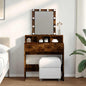 Tavolo Da Trucco 80 X 41 X 144.5 Cm