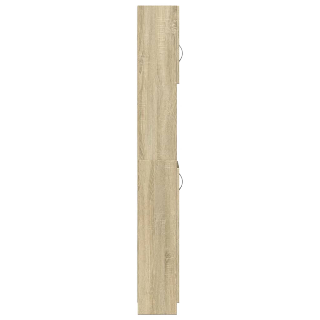 Mobile Da Bagno 32X25,5X190 Cm Legno Ingegnerizzato