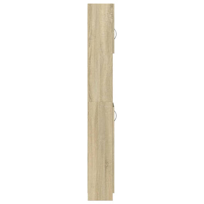 Mobile Da Bagno 32X25,5X190 Cm Legno Ingegnerizzato