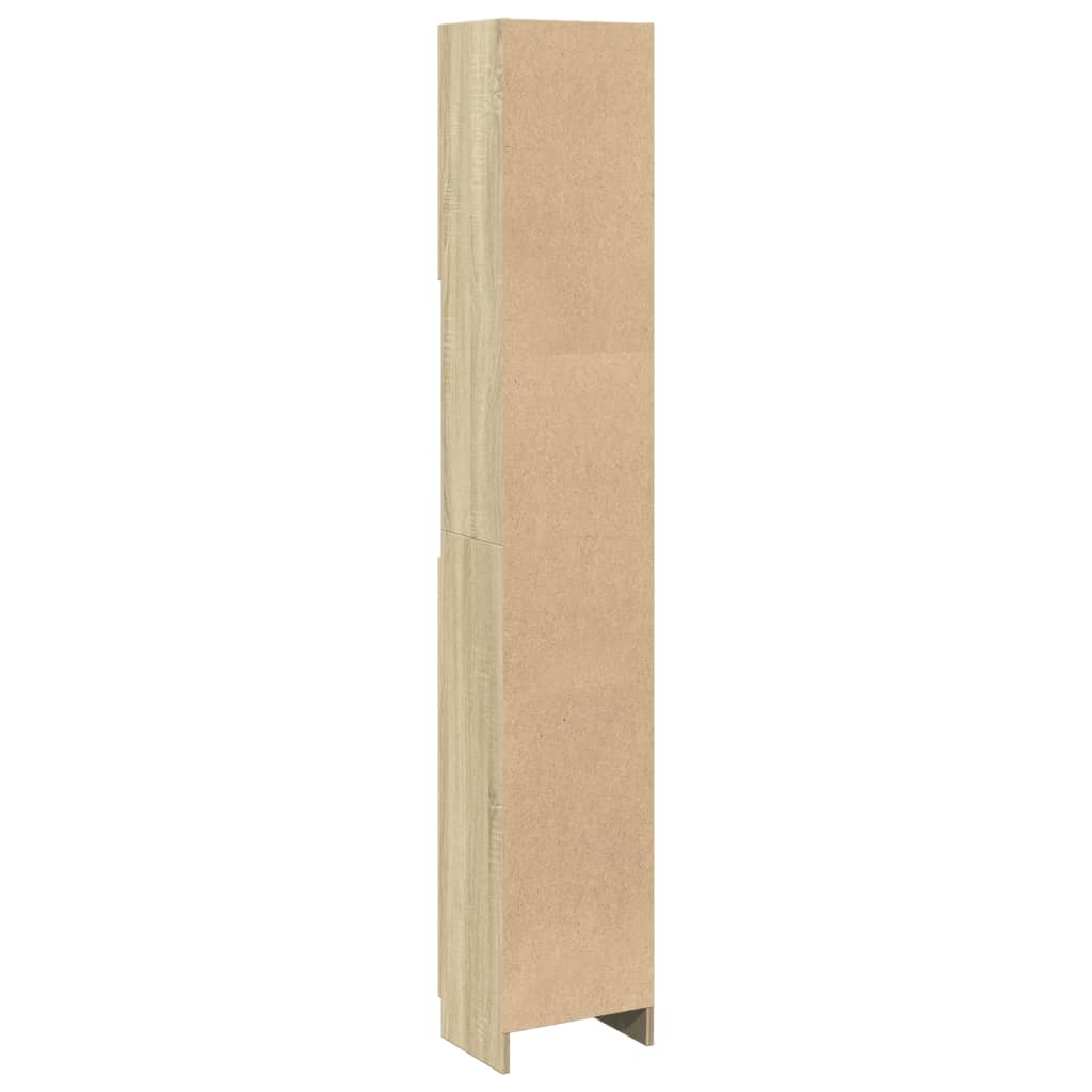 Mobile Da Bagno 32X25,5X190 Cm Legno Ingegnerizzato