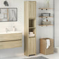 Mobile Da Bagno 30X30X183,5 Cm Legno Tecnico Rovere Sonoma