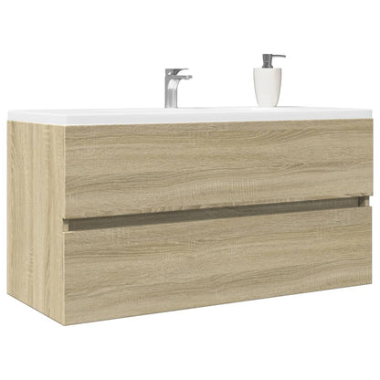 Mobile Lavabo Rovere Sonoma 90X38,5X45 Cm In Legno Multistrato Rovere Sonoma