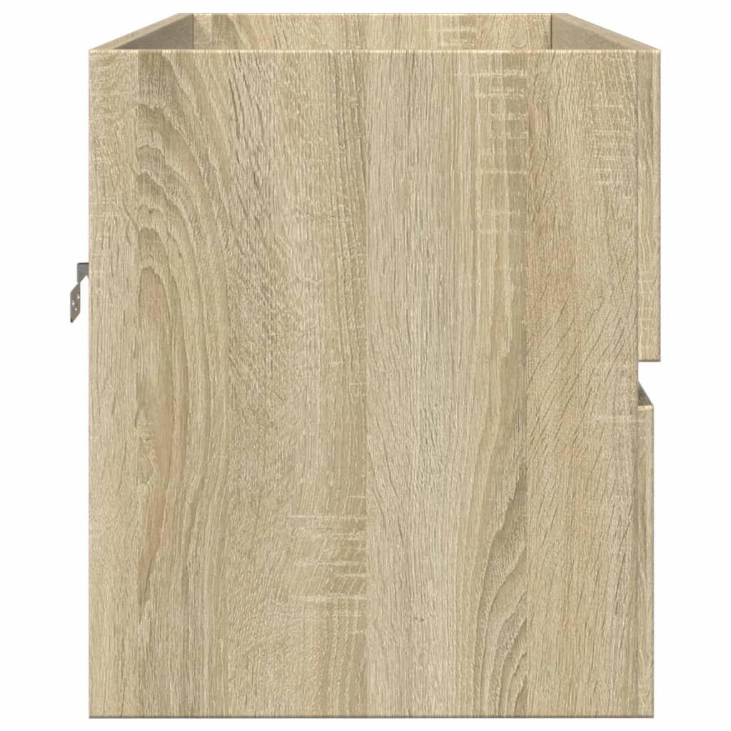 Mobile Lavabo Rovere Sonoma 90X38,5X45 Cm In Legno Multistrato Rovere Sonoma