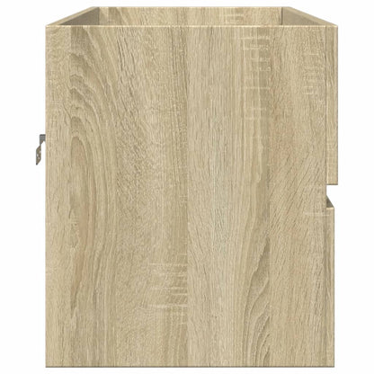 Mobile Lavabo Rovere Sonoma 90X38,5X45 Cm In Legno Multistrato Rovere Sonoma
