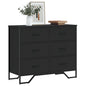 Cassettiera Rovere Sonoma 91X35,5X74,5 Cm In Truciolato
