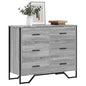 Cassettiera Rovere Sonoma 91X35,5X74,5 Cm In Truciolato