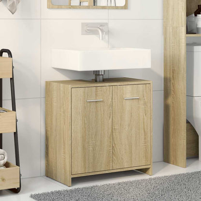 Mobile Lavabo Bagno 60X33X60 Cm Legno Multistrato