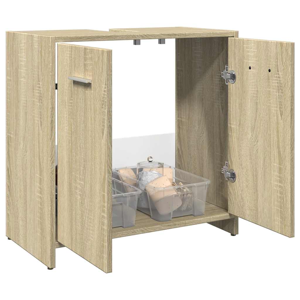Mobile Lavabo Bagno 60X33X60 Cm Legno Multistrato