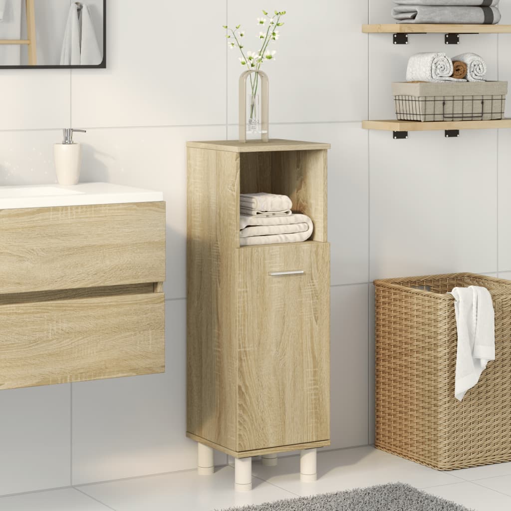 Mobile Da Bagno 30,5X30X95Cm In Truciolato