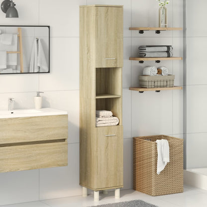 Mobile Da Bagno 30,5X30X179Cm In Truciolato