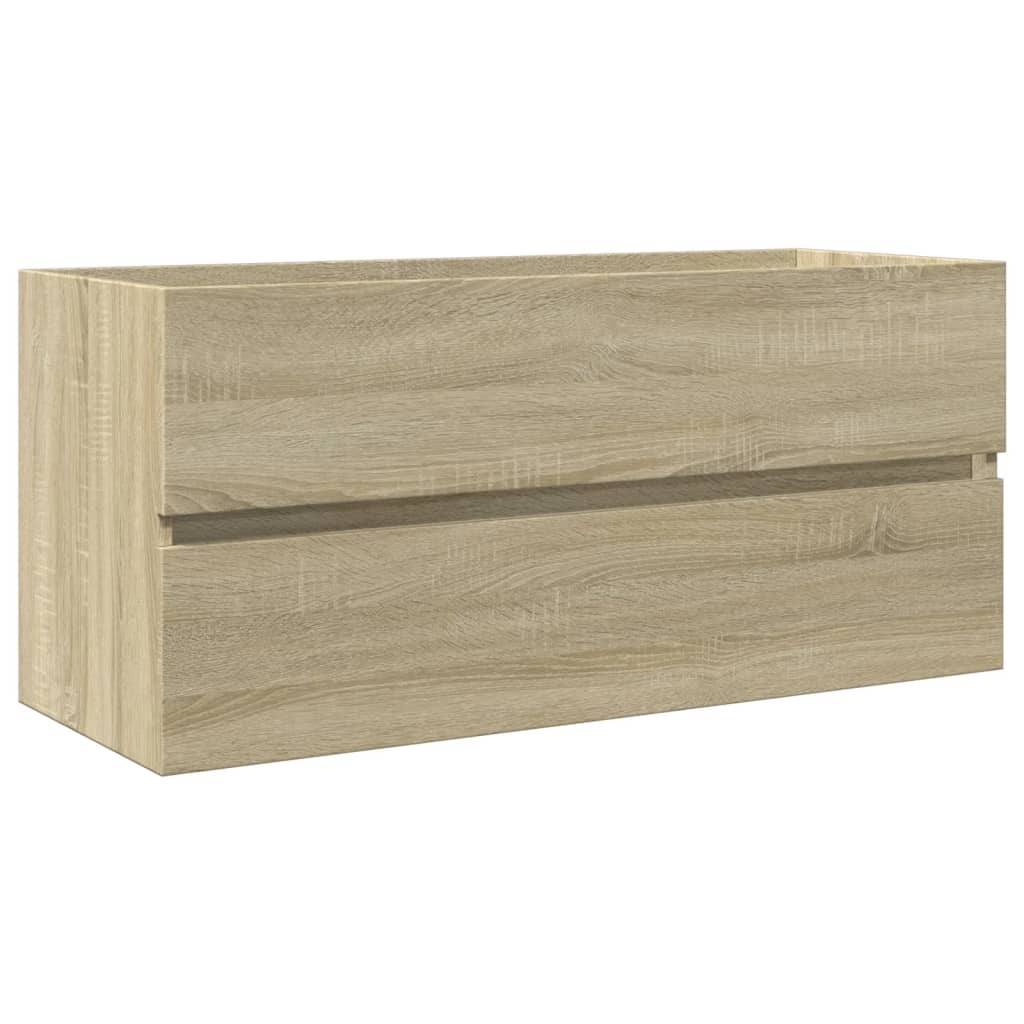 Mobile Lavabo Bagno Rovere Sonoma 100X38,5X45 Cm In Truciolato Rovere Sonoma