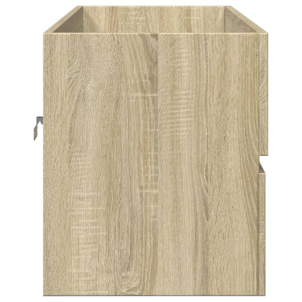 Mobile Lavabo Bagno Rovere Sonoma 100X38,5X45 Cm In Truciolato Rovere Sonoma