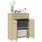 Mobile Da Bagno 60X33X80 Cm In Legno Tecnico