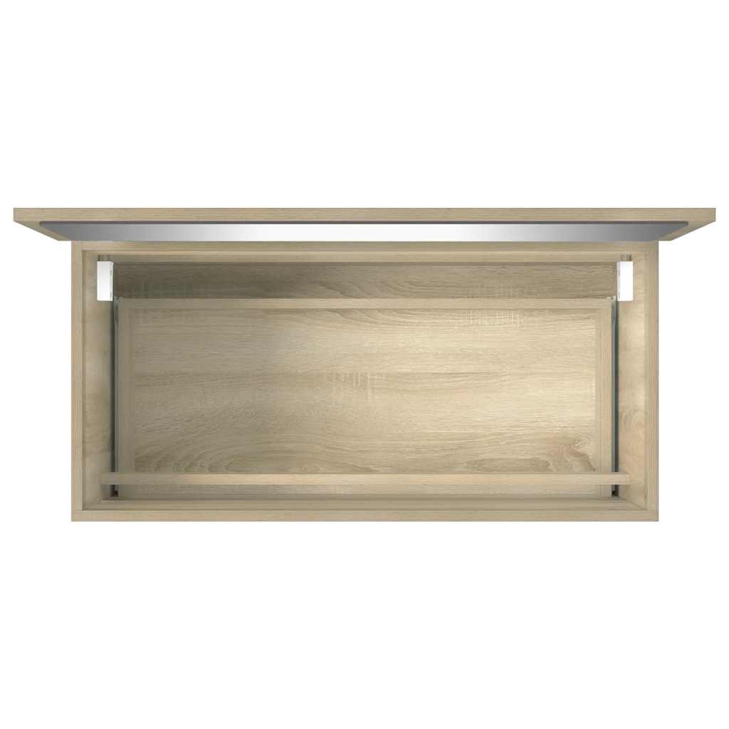 Mobile Da Bagno Con Specchio 80X38,5X45 Cm