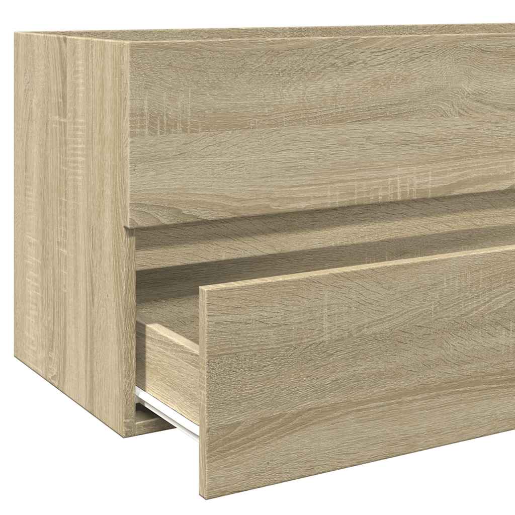 Mobile Da Bagno Con Specchio 80X38,5X45 Cm
