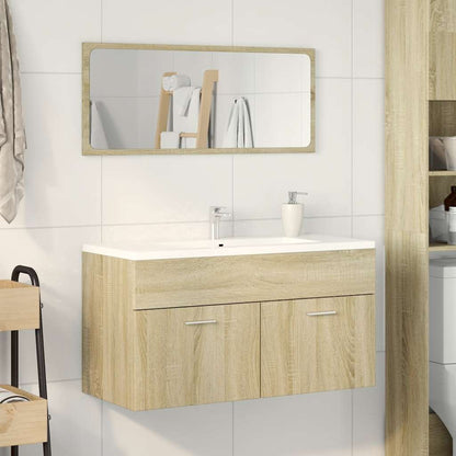 Set Mobili Da Bagno 2 Pz In Legno Multistrato