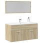 Set Mobili Da Bagno 2 Pz In Legno Multistrato