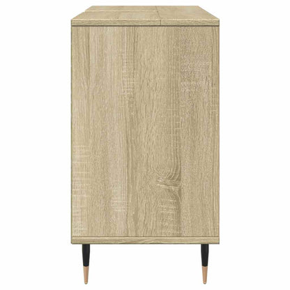 Mobile Da Bagno Rovere Sonoma 80X33X60 Cm In Legno Multistrato