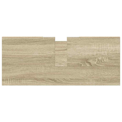 Mobile Da Bagno Rovere Sonoma 80X33X60 Cm In Legno Multistrato