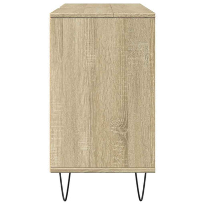 Mobile Da Bagno Rovere Sonoma 80X33X60 Cm In Legno Multistrato