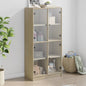Credenza 2 Pcs 68 X 37 X 142 Cm Legno Multistrato