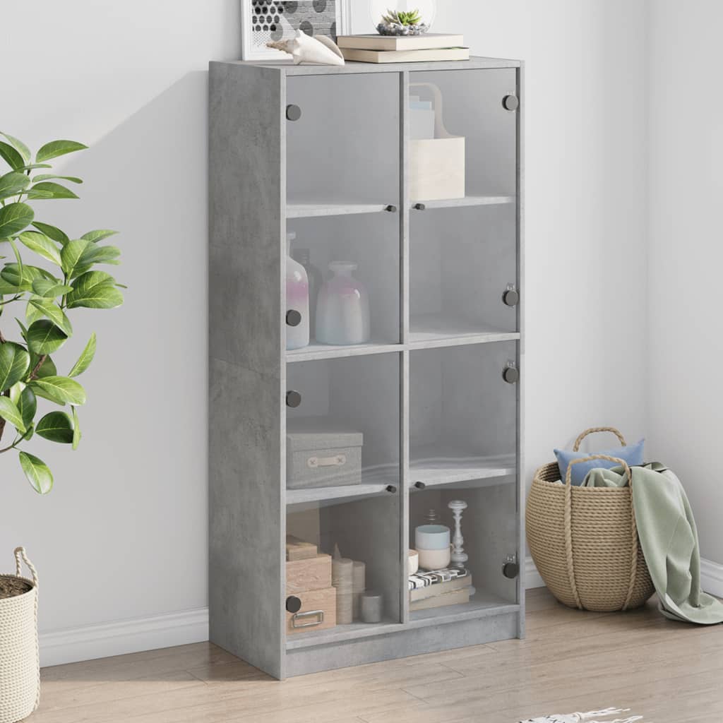 Credenza 2 Pcs 68 X 37 X 142 Cm Legno Multistrato